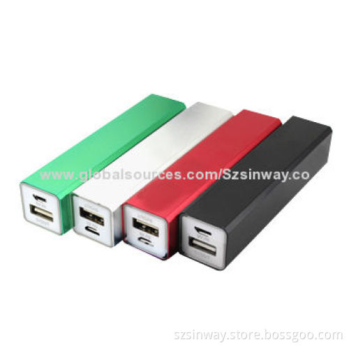 2,400mAh Cheapest Lipstick Power Banks, Portable Charger, Long Time StandbyNew